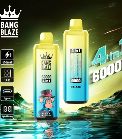 bang blaze 60000 puffs red bullblueberry watermelonsour apple raspberrygumny bear