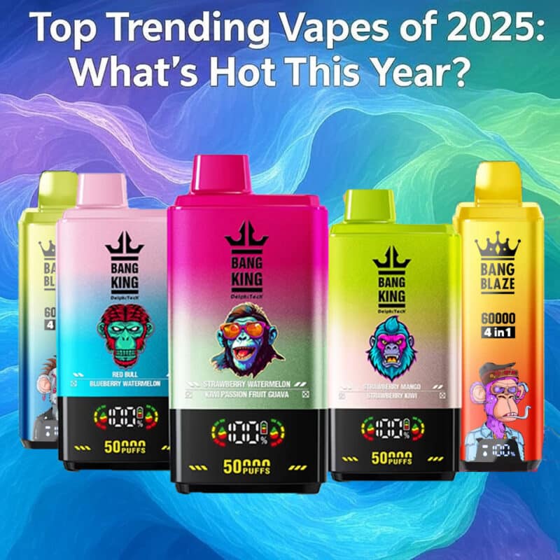 De mest trendiga vapes år 2025