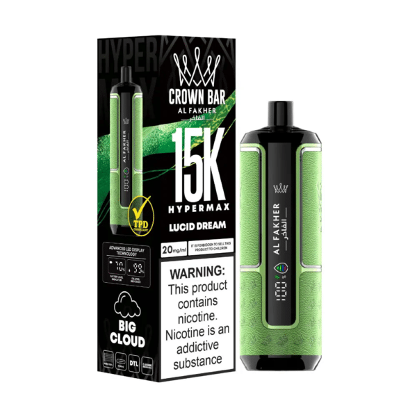 AL FAKHER CROWN BAR 15000 Hypermax SPACE DREAM