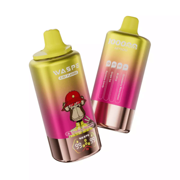 waspe 100k Jordgubb Vattenmelon & MR.Blue & Grape Ice & Rainbow Candy