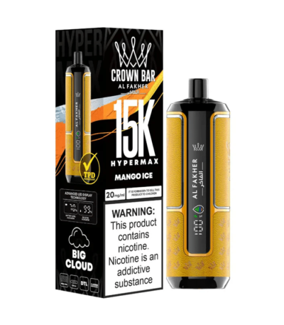 AL FAKHER CROWN BAR 15000 Hypermax COOL MANGO