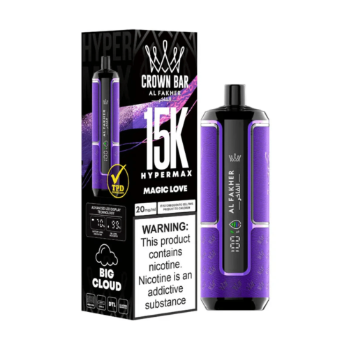 AL FAKHER CROWN BAR 15000 Hypermax MAGICLOVE
