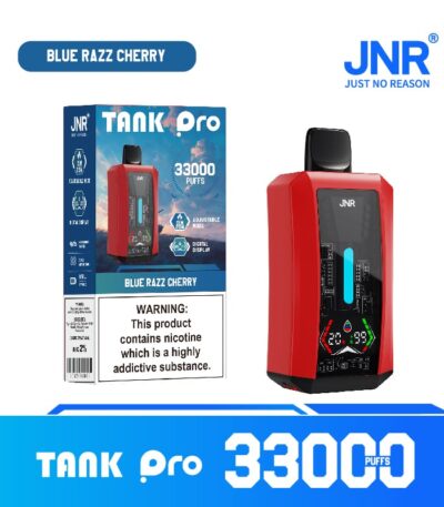 JNR TANK PRO 33000 Puff Blue Razz Cherry