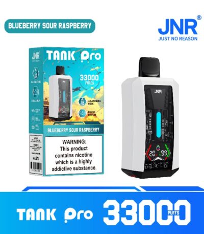 JNR TANK PRO 33000 Puffs Blueberry Sour Raspberry