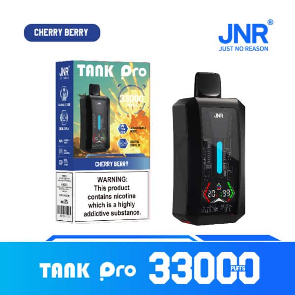 JNR TANK PRO 33000 Caladas Cereza Baya