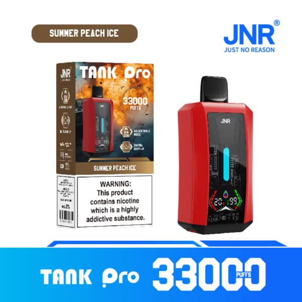JNR TANK PRO 33000 Puffs Summer Peach Ice