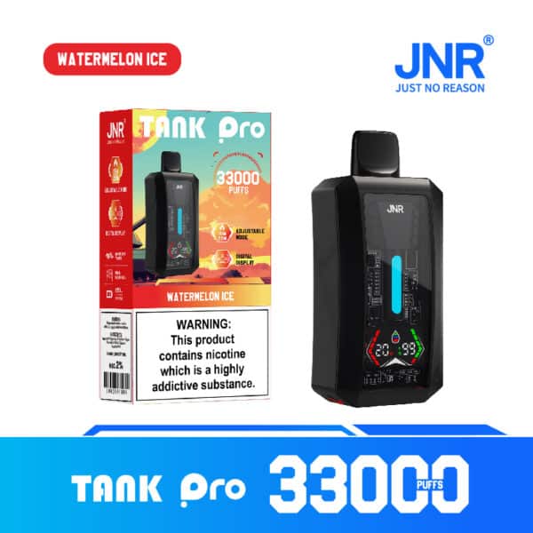 JNR TANK PRO 33000 Puffs Watermelon Ice