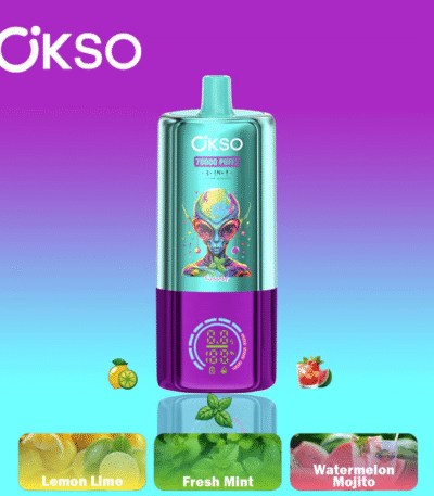 OSKO Triple Sabores 70k Menta Fresca+Limón Lima+Mojito de Sandía