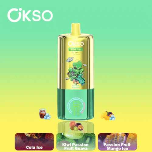 OSKO Triple Saveurs 70k Kiwi Passion Fruit Guava+Cola Ice+Passion Fruit Mango Ice