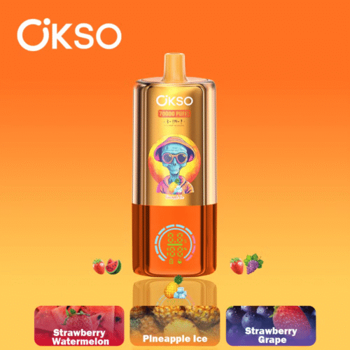OSKO Triple Flavors 70k Ananas Is+Jordgubbs Vattenmelon+Jordgubbs Druva