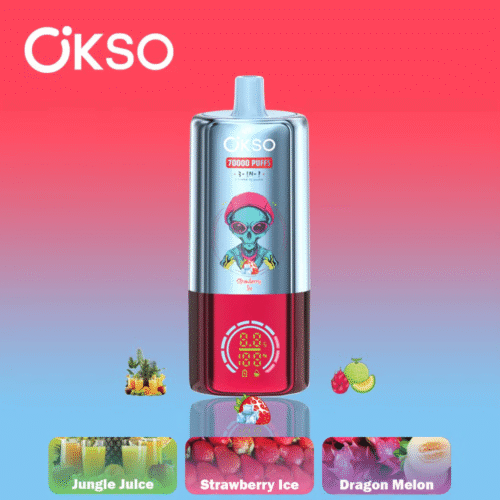 OSKO Triple Smags 70k Jordbær Is+Jungle Juice+Drage Melon