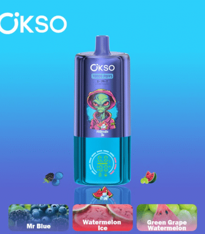 OSKO Triple Sabores 70k Hielo de Sandía+Mr Blue+Sandía de Uva Verde