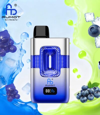 RandM Fumot ECO 2in1 50000 Puffs Blue Razz Gummy Bear & Blue Razz Ice Pop