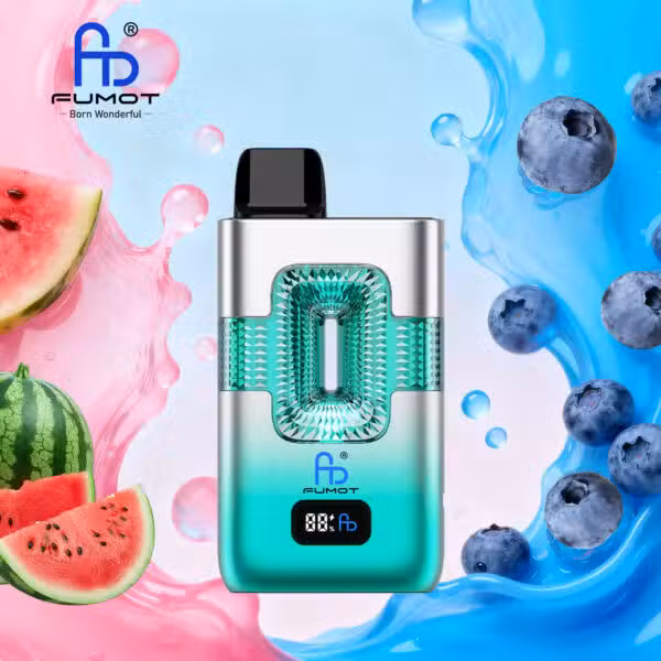 RandM Fumot ECO 2in1 50000 Puffs Blueberry Hubba Bubba & Watermelon Hubba Bubba