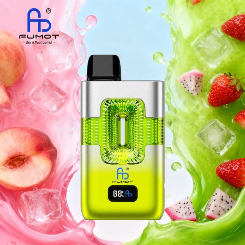 RandM Fumot ECO 2in1 50000 Puffs Peach Ice & White Mamba