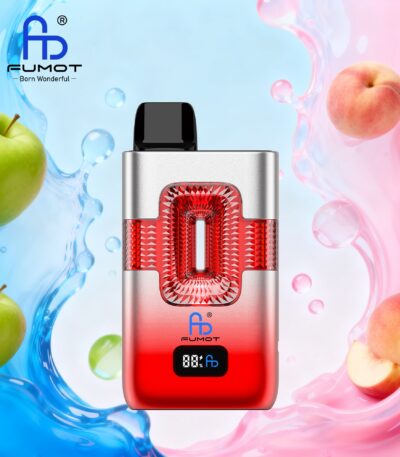 RandM Fumot ECO 2in1 50000 Puff Sour Apple & Juicy Peach