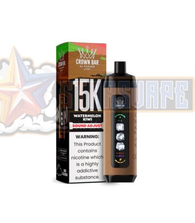 PastèqueKiwiAlFakherCrownBarGlaceAjuster15000