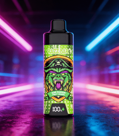 Razz Bar Digital 40K Caladas kiwi, fruta de la pasión, guayaba