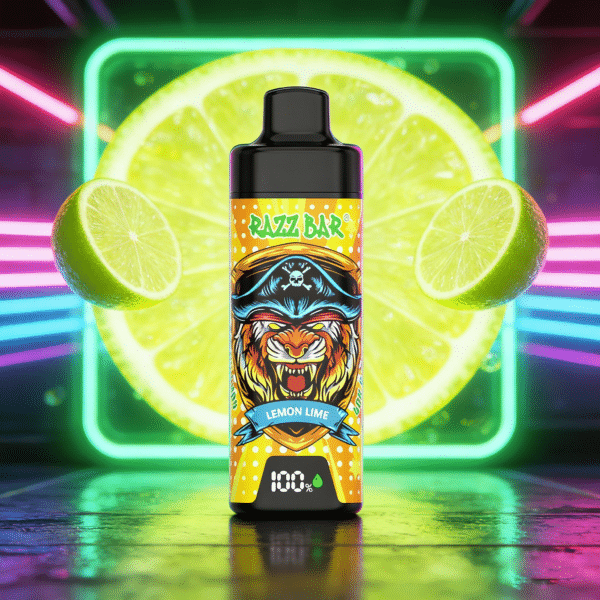 Razz Bar Digital 40K Puff limón lima