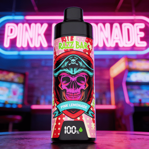Razz Bar Digital 40K Pufów różowa lemoniada