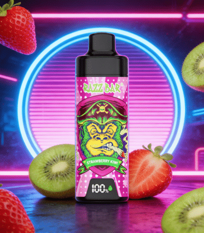 Razz Bar Digital 40K Züge Erdbeere Kiwi