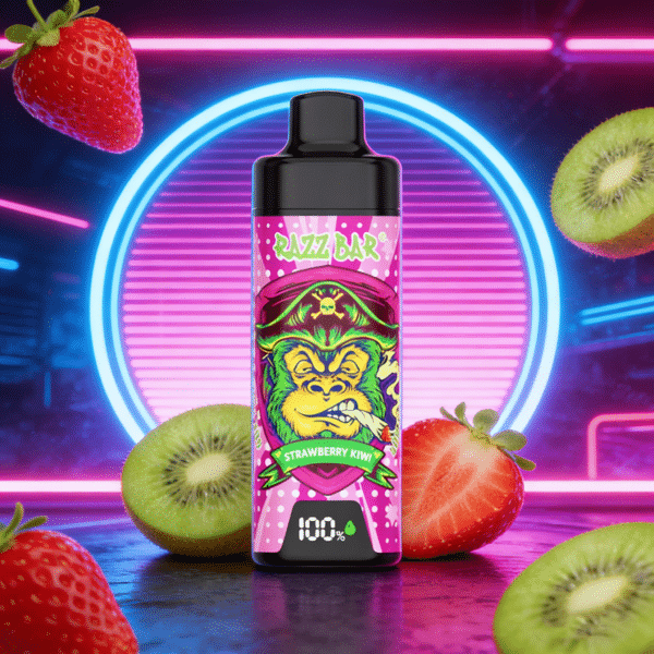 Razz Bar Digital 40K Züge Erdbeere Kiwi