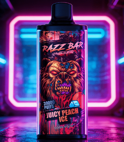 RazzBar30K Hielo de Durazno Jugoso