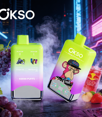 OKSO 60K Red Energy Ice & Grape Ice