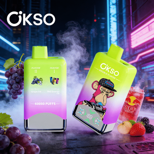 OKSO 60K Red Energy Ice & Grape Ice