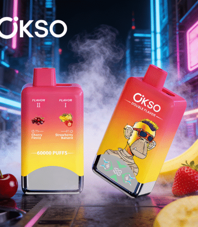 OKSO 60K Fresa, Plátano y Cereza Fiesta