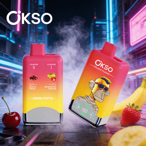 OKSO 60K Fiesta di Fragola, Banana e Ciliegia