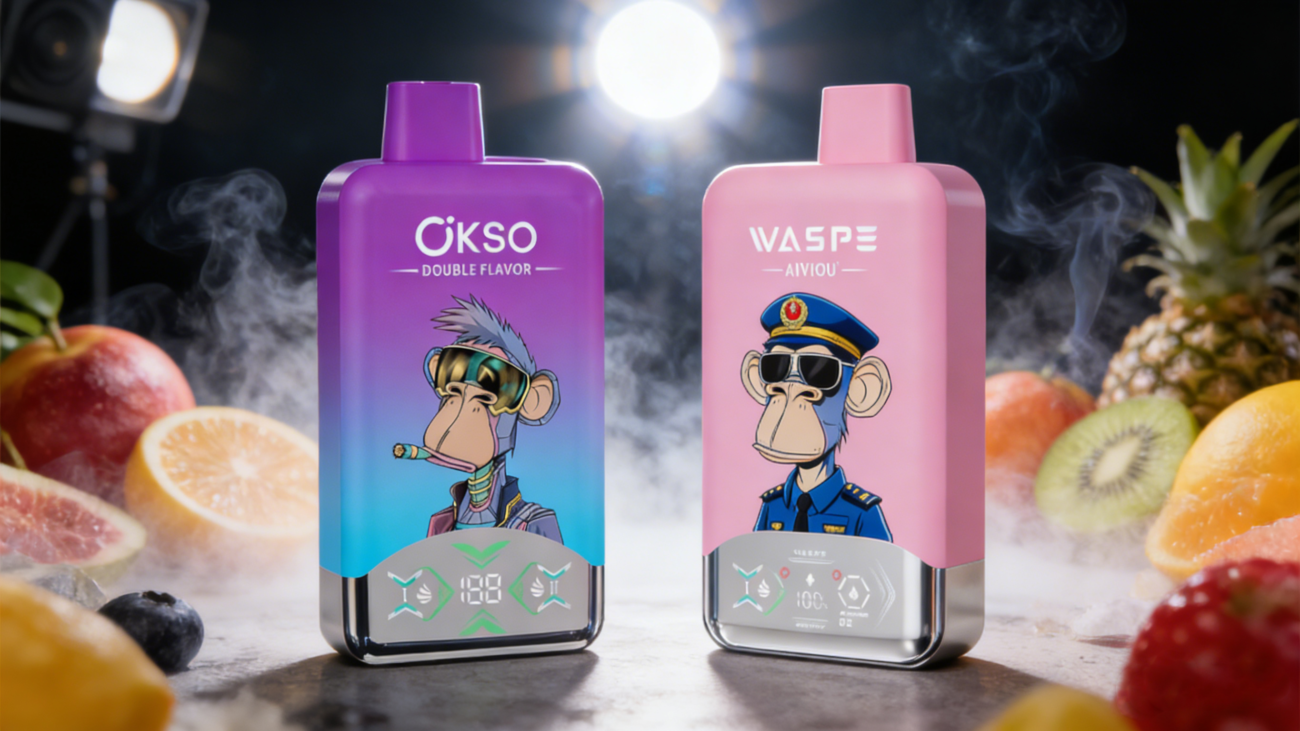 Recenzja OKSO Double Flavor 60K Puffs