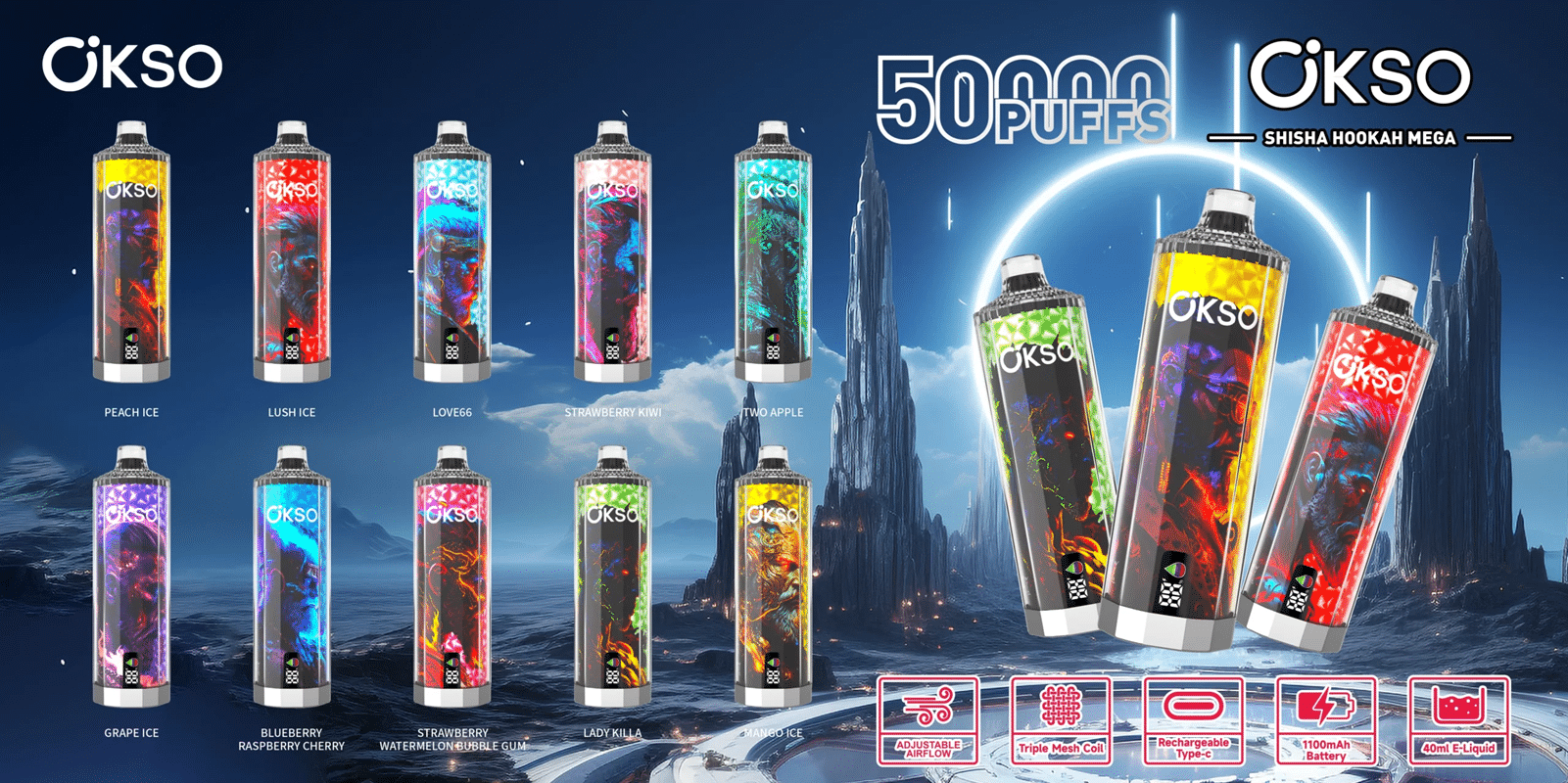 Post OKSO Shisha 50K
