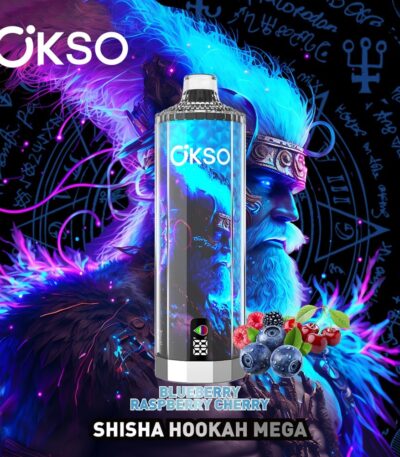 OKSO Shisha 50K arándano-frambuesa-cereza