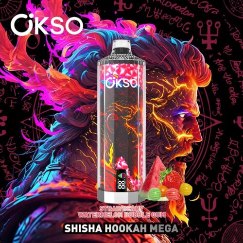 OKSO Shisha 50K erdbeerwassermelonen-kaugummi