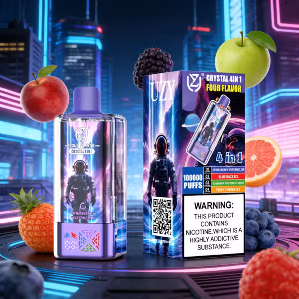 UZY100K Fresa Sandía Blue Razz Hielo Arándano Frambuesa Cereza fizzy Hielo de Cereza
