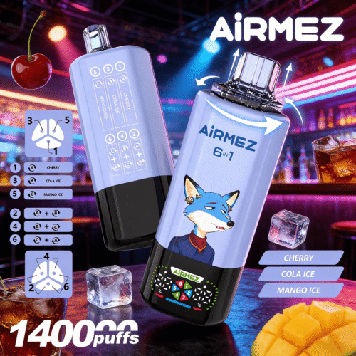 Airemez Fox 140k CherryCola IceMango Glace