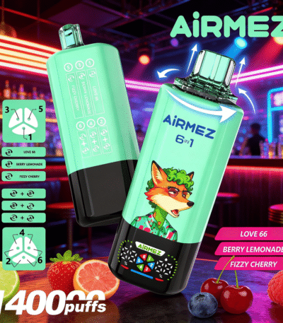 Airemez Ræv 140k Love 66Bær LemonadeFizzy Kirsebær