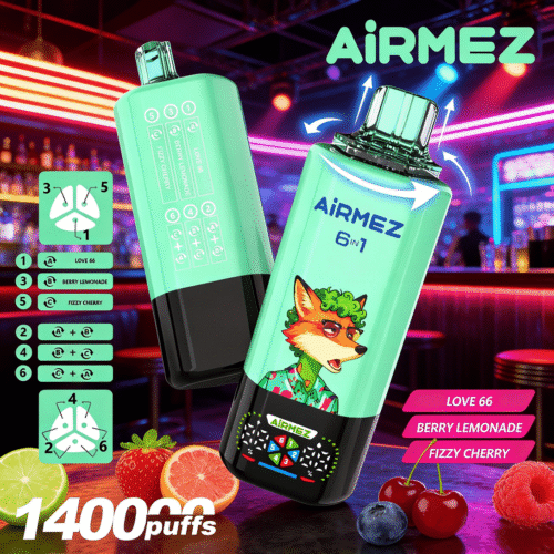 Airemez Renard 140k Amour 66 Limonade aux baies Fizzy Cerise