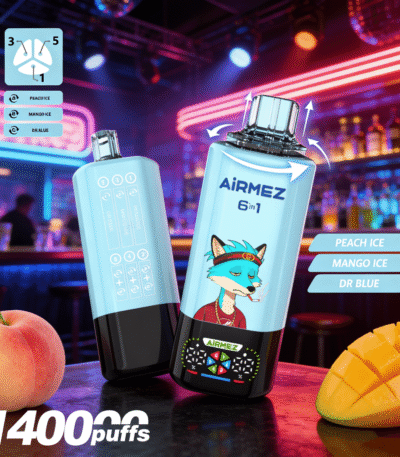 Airemez Fox 140k Fersken IsMango IsDr Blå