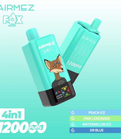 Airmez FOX 120K Fersken IsPink LemonadeVandmelon IsDr Blue