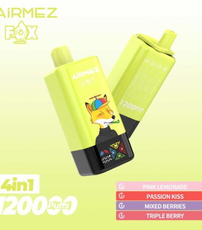 Airmez FOX 120K Pink LemonadePassion KissMixed BerriesTriple Berry