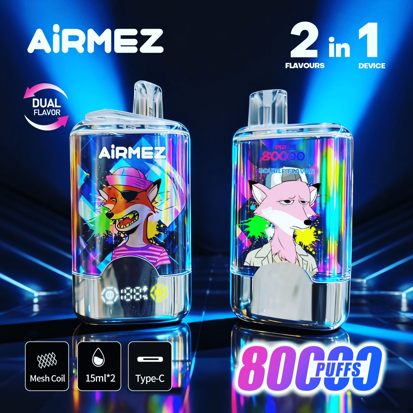 Airmez FOX 80K 2in1