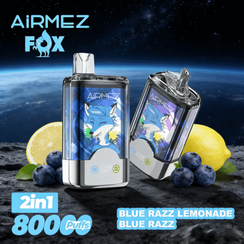 Airmez FOX 80K Blue Razz LemonadeBlue Razz