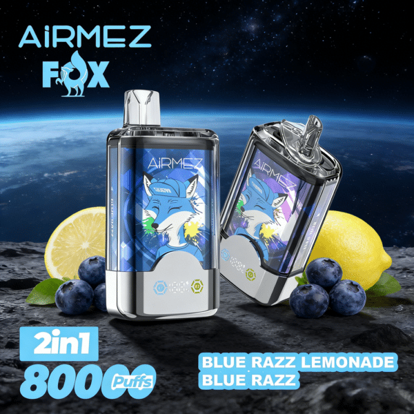 Airmez FOX 80K Blue Razz Limonade Blue Razz