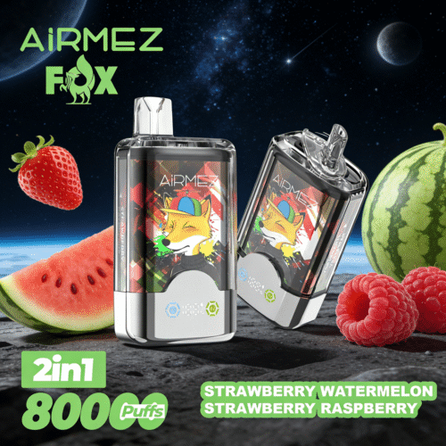 Airmez FOX 80K ストロベリー ウォーターメロン ストロベリー ラズベリー
