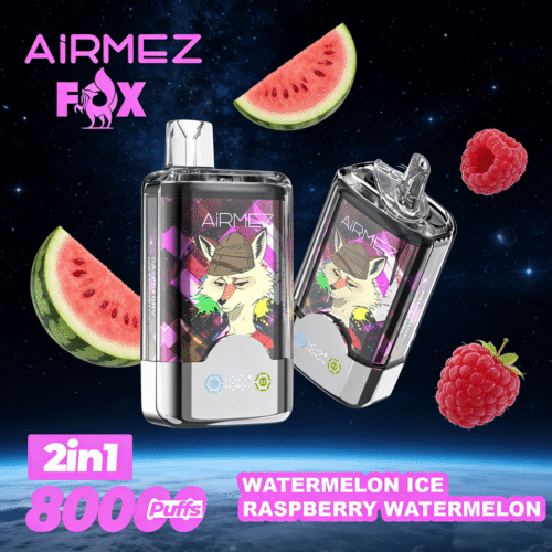 Airmez FOX 80K ウォーターメロンアイス ラズベリーウォーターメロン