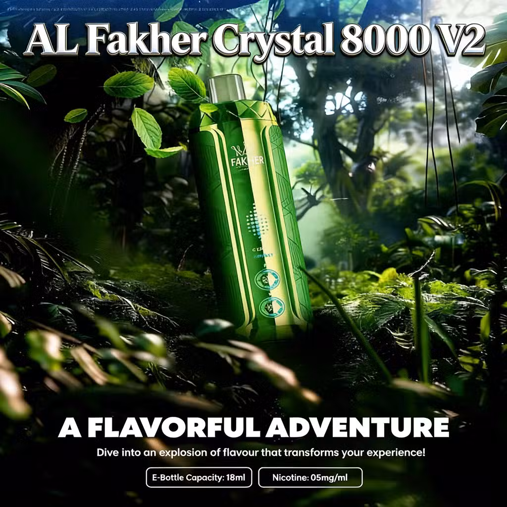 Al Fakher Crystal V2 8000 Puffs