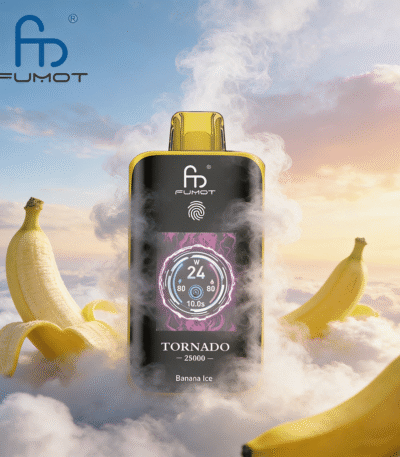 Banana Ice RandM Tornado 25000 Puffs