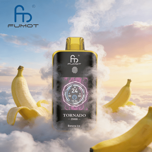 Banana Ice RandM Tornado 25000 Puffs
